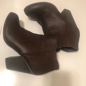 Booties boots brown fergalicious